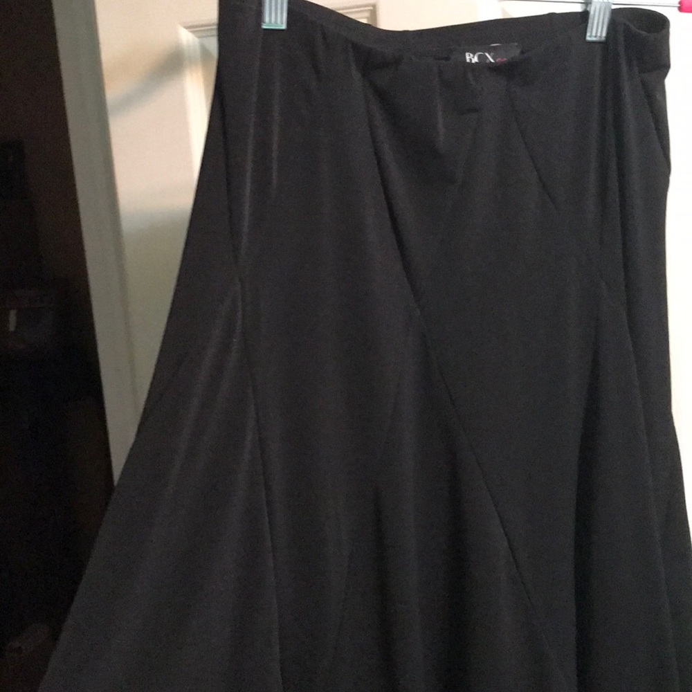 BCX Girl black a line skirt